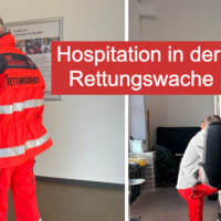 In der Rettungswache der Johanniter