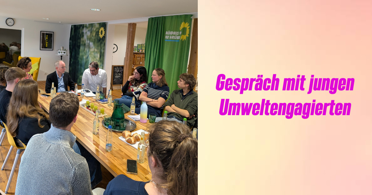 Gespräch mit Jugendumweltverbänden