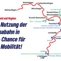 Gute Idee für Nutzung der Gäubahn-Trasse in Stuttgart!