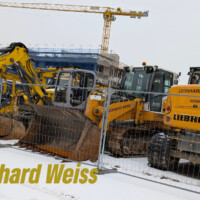 Besuch bei Bauunternehmen Leonhard Weiss