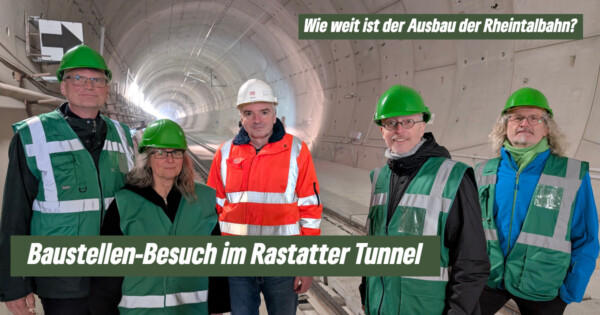 Rheintalbahn: Tunnel Rastatt kurz vor Inbetriebnahme