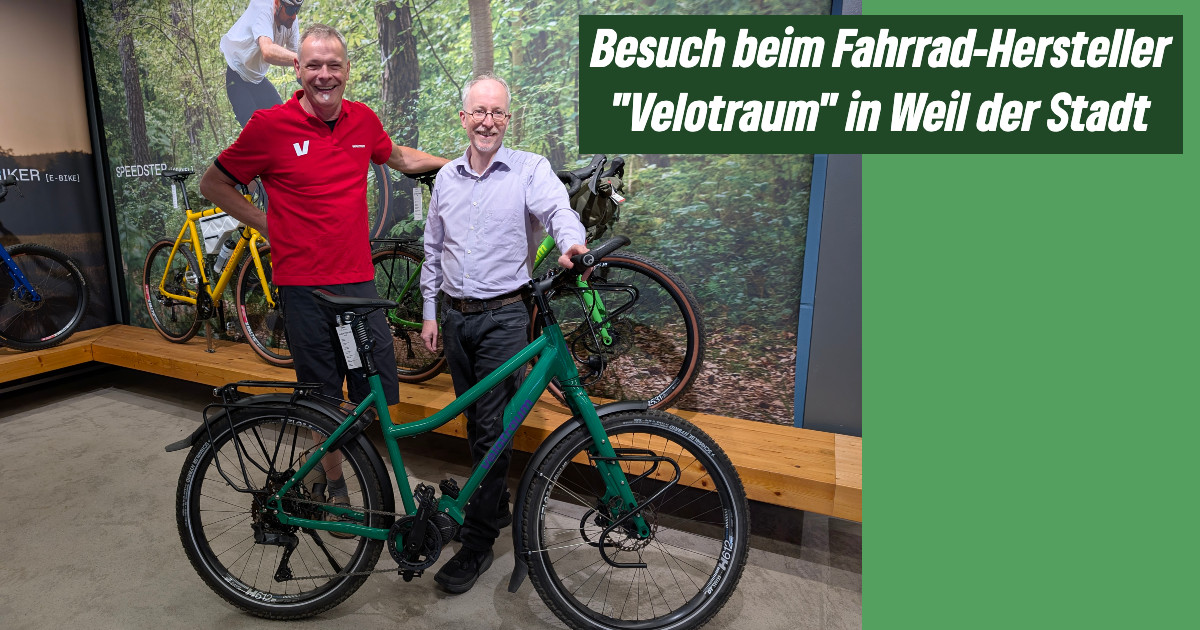 Gespräch mit Fahrrad-Hersteller