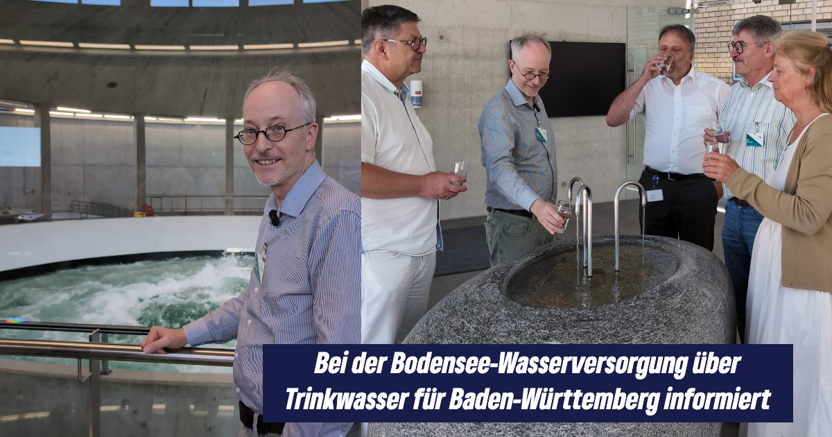 Wasser für vier Millionen in Baden-Württemberg