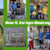 Wieder drei Tage zu Fuß durch den Wahlkreis