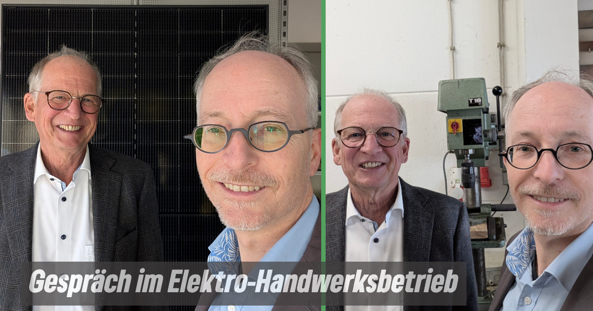 Besuch im Betrieb des Handwerkspräsidenten